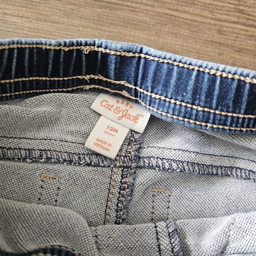 Baby Denim Jeans Sz 12 Months - Picture 4 of 5